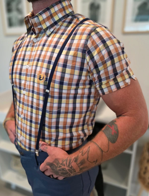 SALE Pirate 69 Hawk Wreath Twin Tipped Polo Shirt