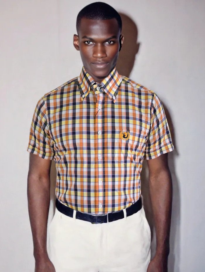 SALE Pirate 69 Hawk Wreath Twin Tipped Polo Shirt