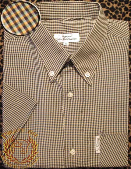Ben Sherman shirt. Side Pleats, Mod (Regular fit). Three finger button ...
