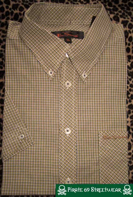 New Ben Sherman shirt, short sleeves, size XL (24.5 inch chest), Full ...