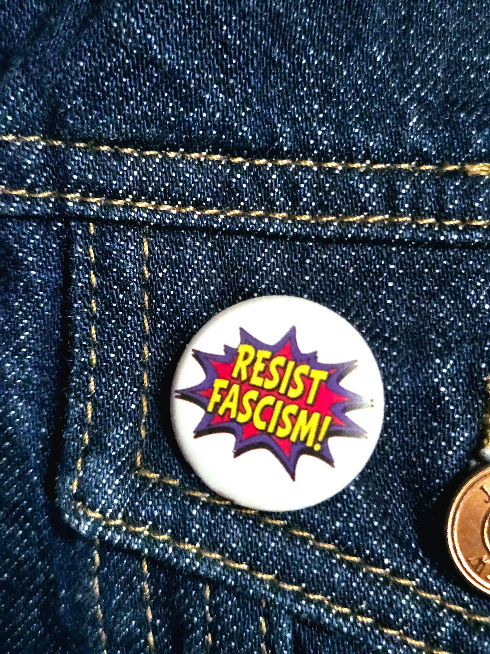 Anti-Racist Button Badges Rock Against Racism Anti-Nazi Pins