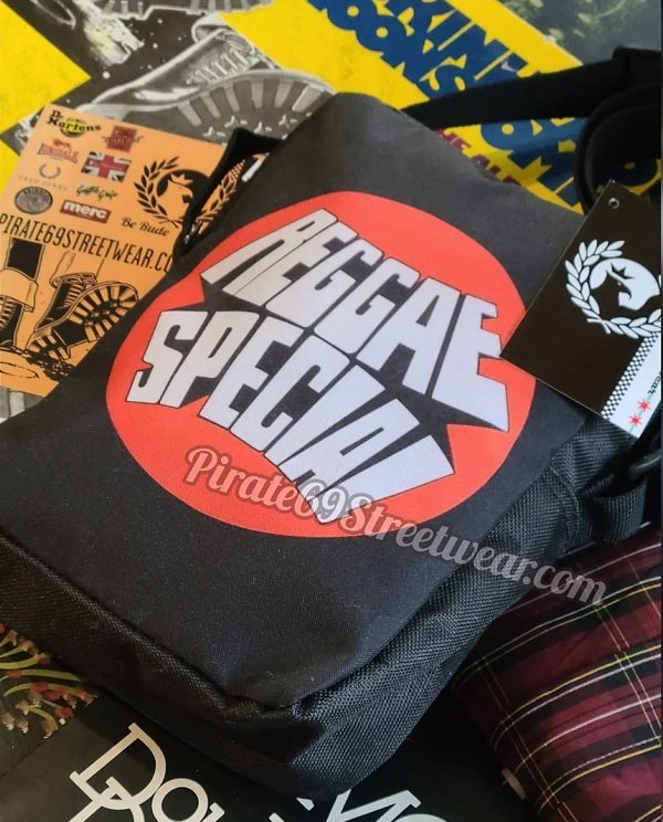 Skinhead Reggae 7 inch Vinyl Bag Purse Trojan Reggae Vinyl Record Bag, Scooter Shoulder Bag